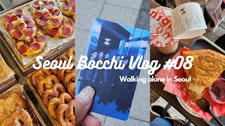 韓国VLOG🇰🇷 韓国で働く日本人の休日 : BTS Proof EXHIVITION、広蔵市場のカフェonion、プレッツェルカフェ(방탕 전시회, 어니언 광장, 프레첼 맛집 카페)