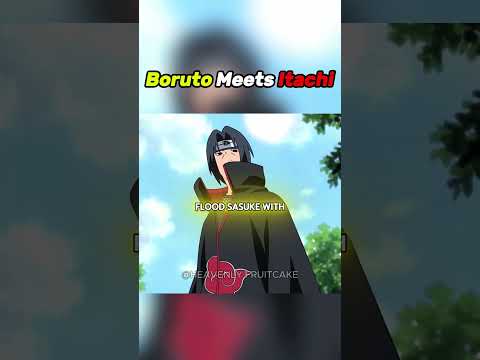 Boruto And Sasuke Meets Itachi Of The Past  #anime #recap