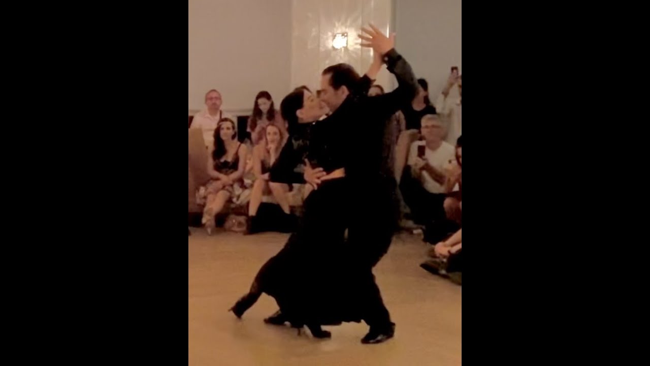 Tango "quedemonos aqui" dance by Ezequiel Paludi and Geraldina Rojas