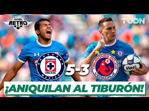 Celeste thrashing! Cruz Azul crushes Veracruz | Cruz Azul 5-3 Veracruz | AP-2016 | TUDN