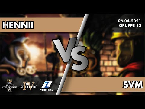 Hennii vs. svm - THE SETTLERS IV WORLD CHAMPIONSHIP 2021