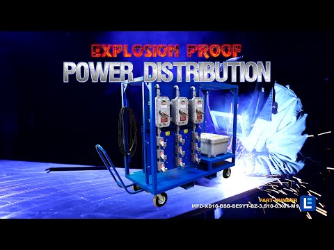 Explosion Proof Portable Power Distribution System from Larson Electronics 2021