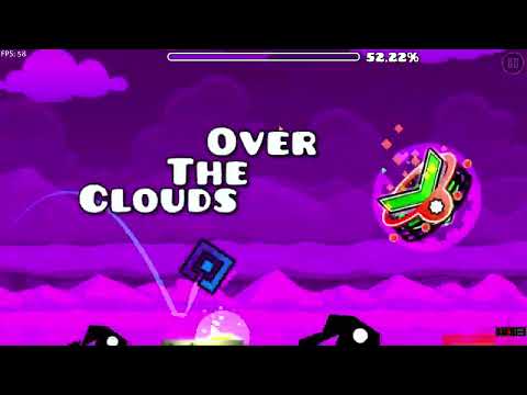 [GDPS Editor 2.2] Over The Clouds (2.2 remake by me) | Geometry Dash 2.2