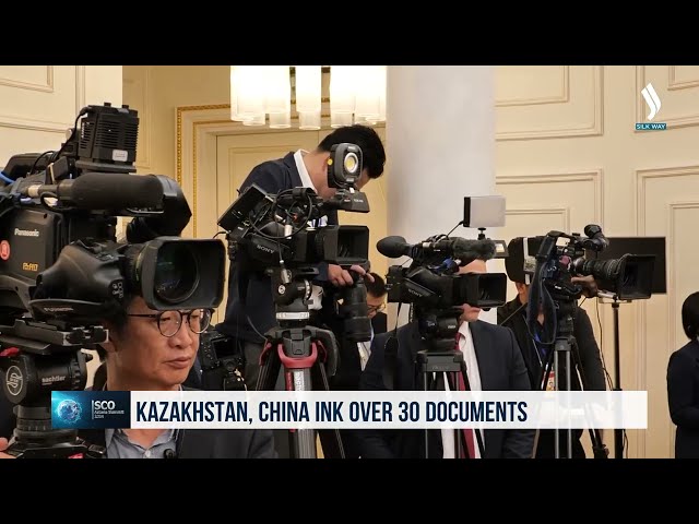 Қазақстан мен Қытай 30-дан аса бірлескен құжатқа қол қойды