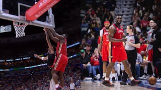 Zion Williamson scores impossible bucket