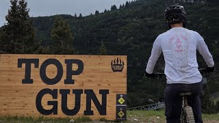 NUOVO Trail TOP GUN ✈️ FULL RUN 4K - Fai Della Paganella bike park