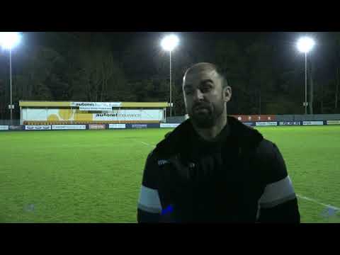 Post Match Analysis: Ryan Austin interview Kidsgrove 1 - 3 The British Army