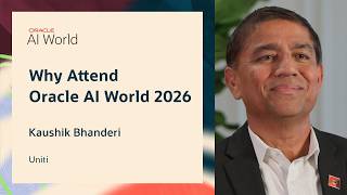 Uniti: Why Oracle AI World Matters for AI Leaders