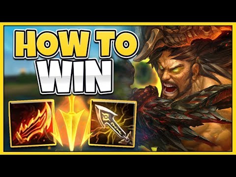 HOW TO WIN EVERY GAME AS TRYNDAMERE IN SEASON 9 (RANK 1 TRYND GUIDE) - League of Legends