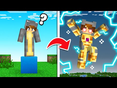 Minecraft But Blocks Give You SUPERPOWERS