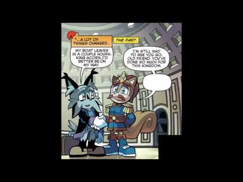 Sonic Universe issue 71 COMIC DRAMA- ''Spark of Life'' part 1