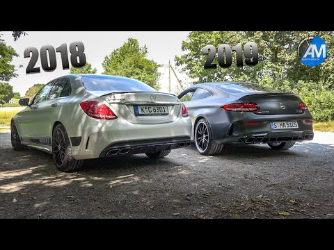 Mercedes-AMG C63s (MY18 vs. MY19) - pure SOUND!📢