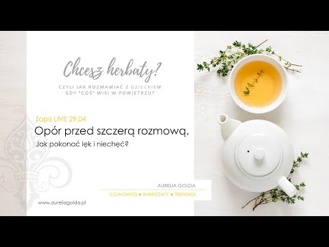 Opór przed szczerą rozmową. Jak pokonać lęk i niechęć. Zapis LIVE 29.04.2020