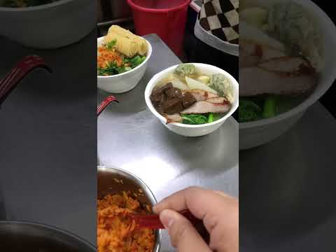 "Macarrão de carrinho de sabor original" Macarrão de carrinho de Hong Kong