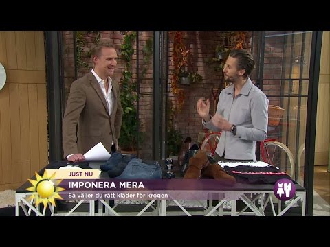 Fem plagg för att bli en vinnare på krogen - Nyhetsmorgon (TV4)