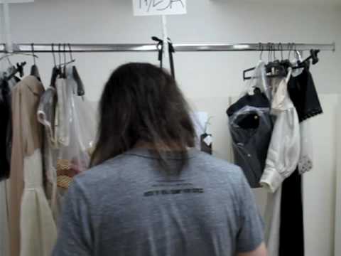 Backstage Fendi spring summer 2010