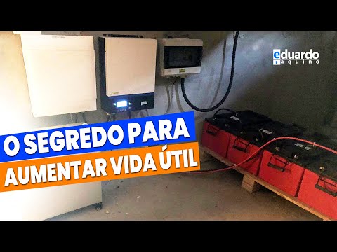 Como AUMENTAR Vida útil da BATERIA Automotiva e Estacionária no OFFGRID