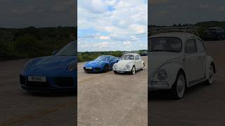 New Porsche 911 Turbo S vs ... the Original 911?! DRAG RACE
