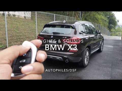 2018 BMW X3 xDrive30i | Sights & Sounds