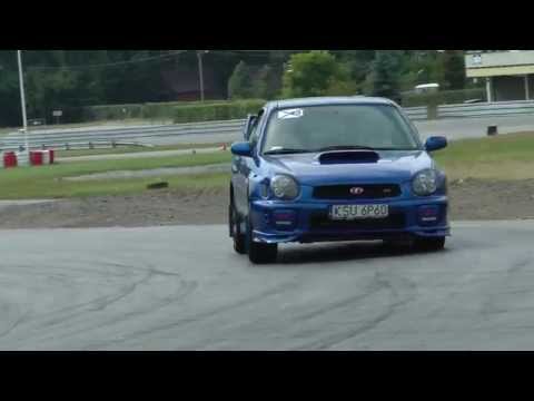 Roman Paweł - Subaru Impreza WRX STi - SuperOES 8 Runda  Tor Kielce 22-08-2015