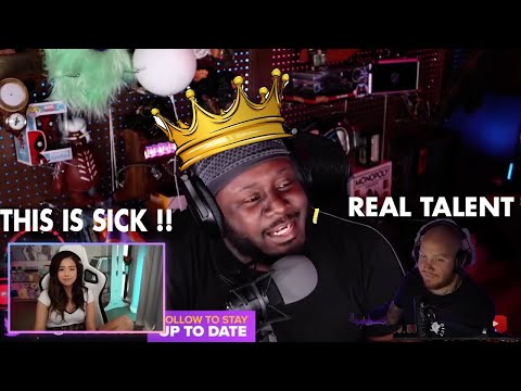 POKIMANE and TIMTHETATMAN react  to TPAIN'S intro