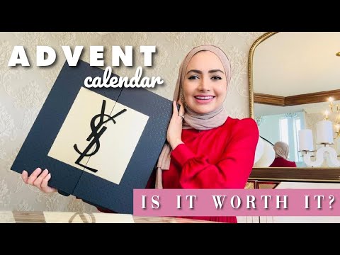 YSL ADVENT CALENDAR 2022 - Converting to Ramadan Calendar - YSL Beauty Products