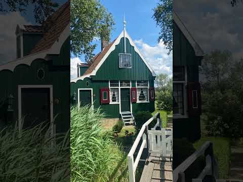 Exploring the Iconic Windmills of Holland 🌿 | A Day in Zaanse Schans