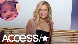 Khloé Kardashian Shares Two Adorable Snaps Of Baby True Thompson In Pink!