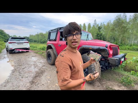 Jungle Mein Thar Faas Gayi 😲 Halat Kharab Hogyi 