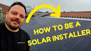 So you want to be a solar installer
