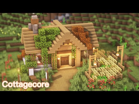 Minecraft | How to Build a Cottagecore Cottage