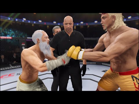 UFC 4 - Old Bruce Lee vs. Hulk Hogan - Super Dragon 🐉