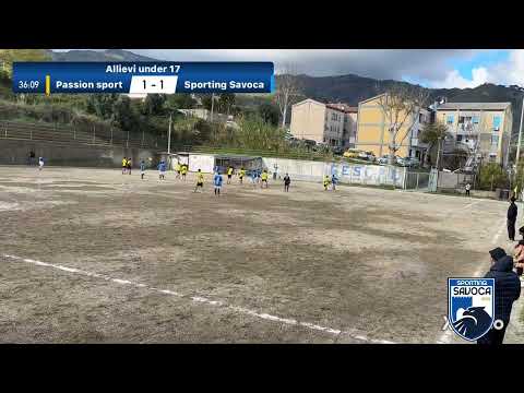 Highlights allievi under 17, Passion Sport - Sporting Savoca 3-2, 6 Dicembre 2025