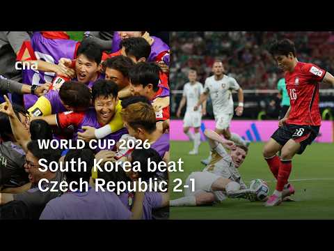World Cup 2026: South Korea snatch 2-1 win over Czech Republic in tournament opener