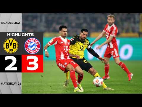 Borussia Dortmund - Bayern München | 2-3 | Zusammenfassung | Bundesliga 2025-26 | dortmund bayern