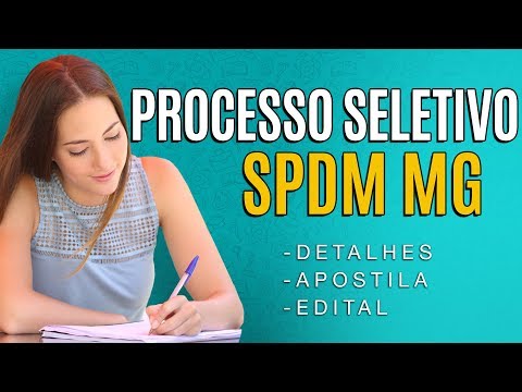 Processo Seletivo SPDM Uberlândia MG 2019 - Edital, Inscrição e Apostilas