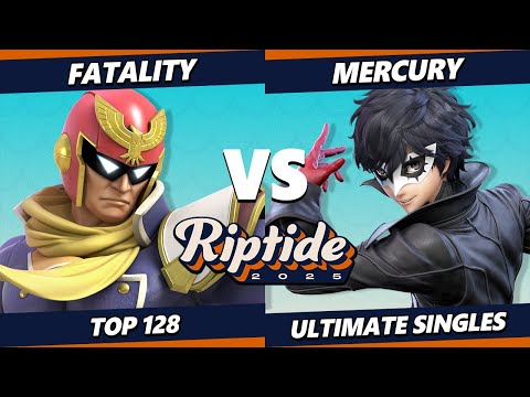 Riptide 2025 - Mercury (Joker) Vs. Fatality (Captain Falcon) Smash Ultimate - SSBU