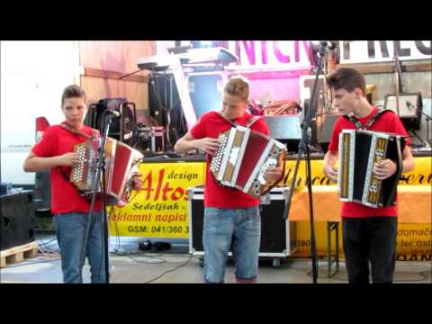 Koncert orkestra harmonikarjev CIS v Šmartnem v Tuhinju