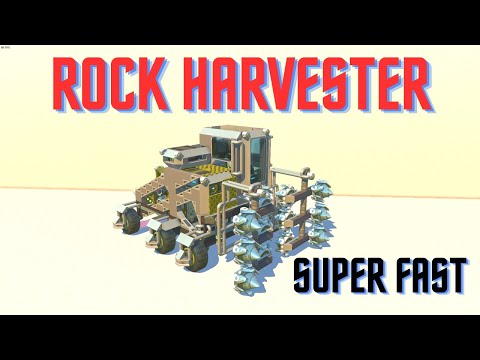 The BEST Rock Harvester I have EVER made | Scrap Mechanic