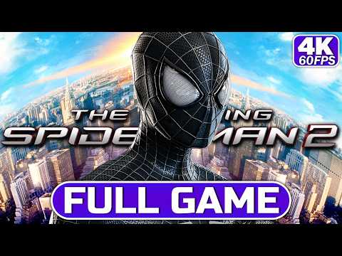 The Amazing Spider-Man 2 Black Suit Full Game Walkthrough (No Commentary | 4K 60FPS Ultra HD)