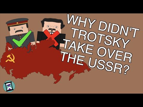 Why didn't Trotsky take over the USSR after Lenin?