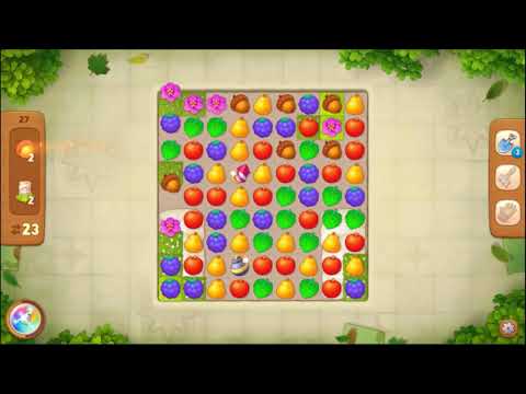 Gardenscapes  [ Level 27 ] No Boosters