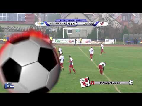 SELLYE VSK O ÉS R - PÉCSVÁRADI SPARTACUS SE 1 - 2 (1 - 0)