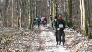 preview picture of video 'Trail des Monts de Gy 2010 1ère partie  10 Km'