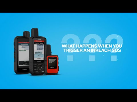 Palydovinio ryšio įrenginys Garmin inReach Messenger video