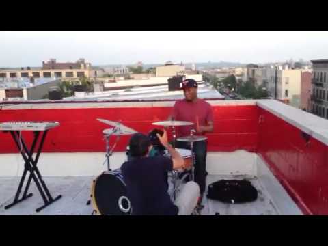 Justin Thompson: Rooftop Drumming