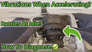 How To Confirm Engine Mount Failure - EASY DIY Checks