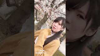 #桜　#花見　#和装コーデ　#アンジェラアキ　#桜色　#男の娘　#ニューハーフ