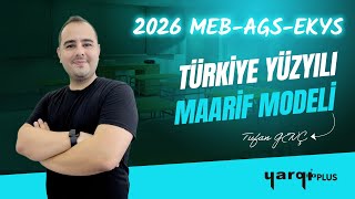 28 - TÜRKİYE YÜZYILI MAARİF MODELİ - 2 - TUFAN GENÇ
