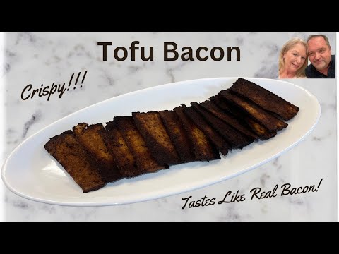 Easy to make plant-based bacon! So GOOD!